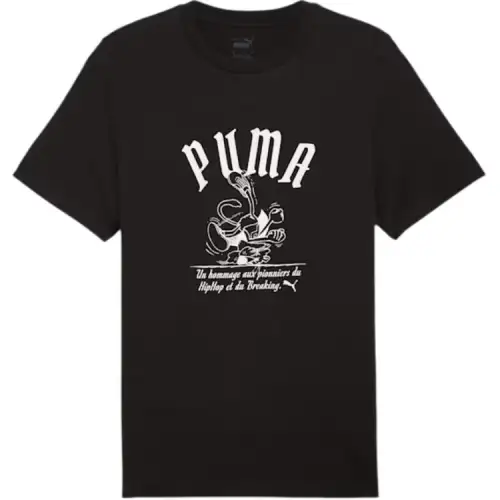 PUMA Super Break T Shirt Men's Black