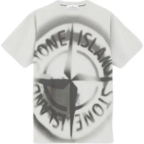 STONE ISLAND T Shirt Men's Gray