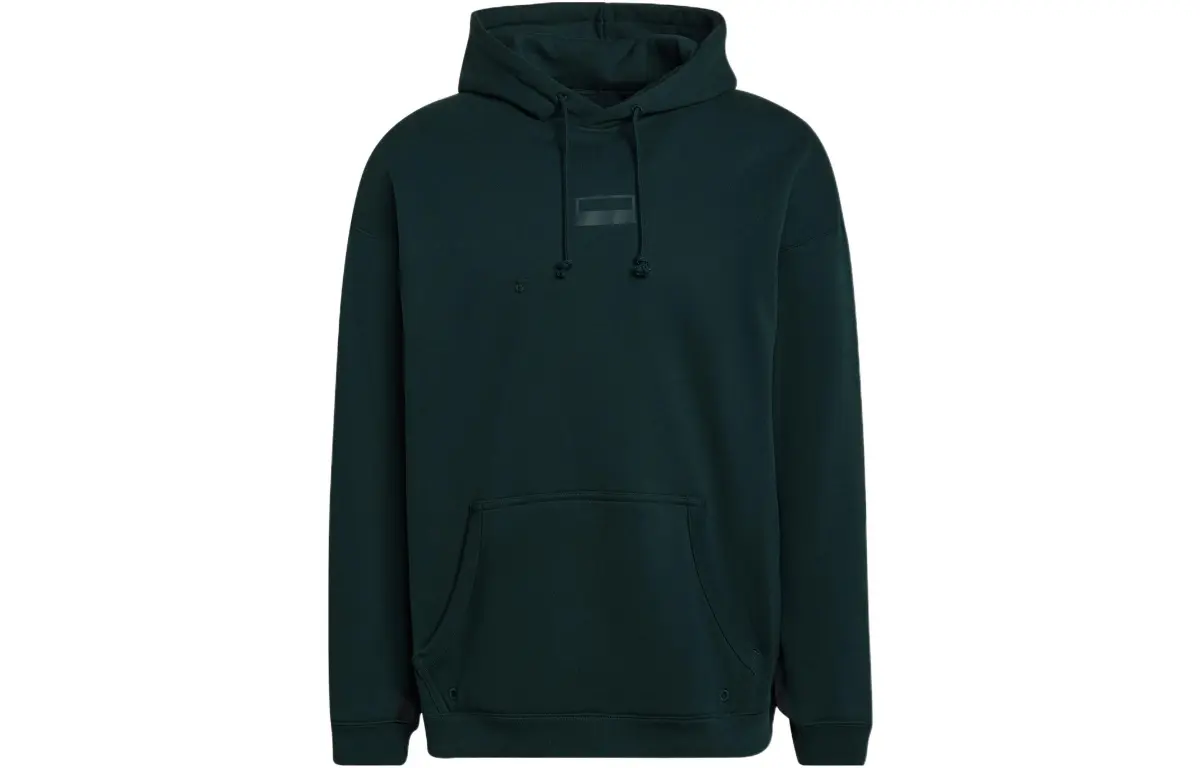 Adidas Originals R.Y.V Sweatshirts Men's Green Hooded Moderate Straight Fit