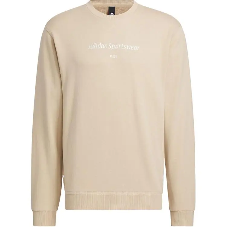 Adidas Sweatshirts Men's Magic Light Umber Crew Neck Moderate Regular