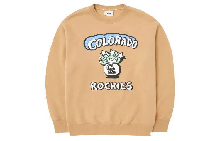 MLB Colorado Rockies Sweatshirt Unisex Yellow