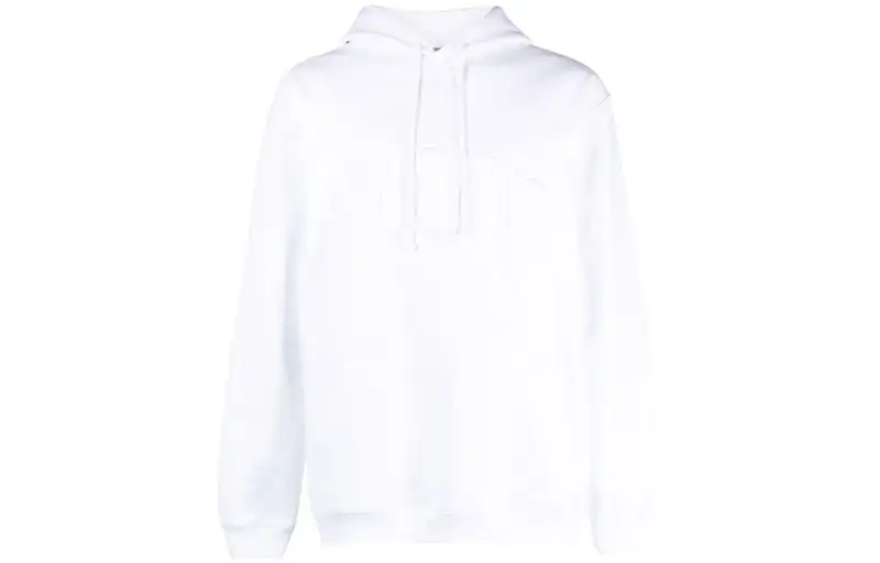 Vetements Sweatshirts Men's White Hooded Moderate Regular