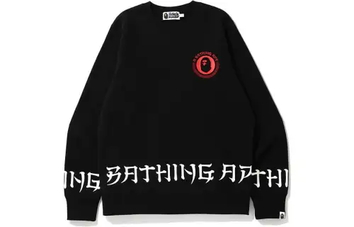 Bape A BATHING APE Lettered Crewneck