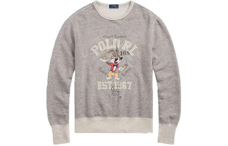 【Previous Season】logo-print detail sweatshirt