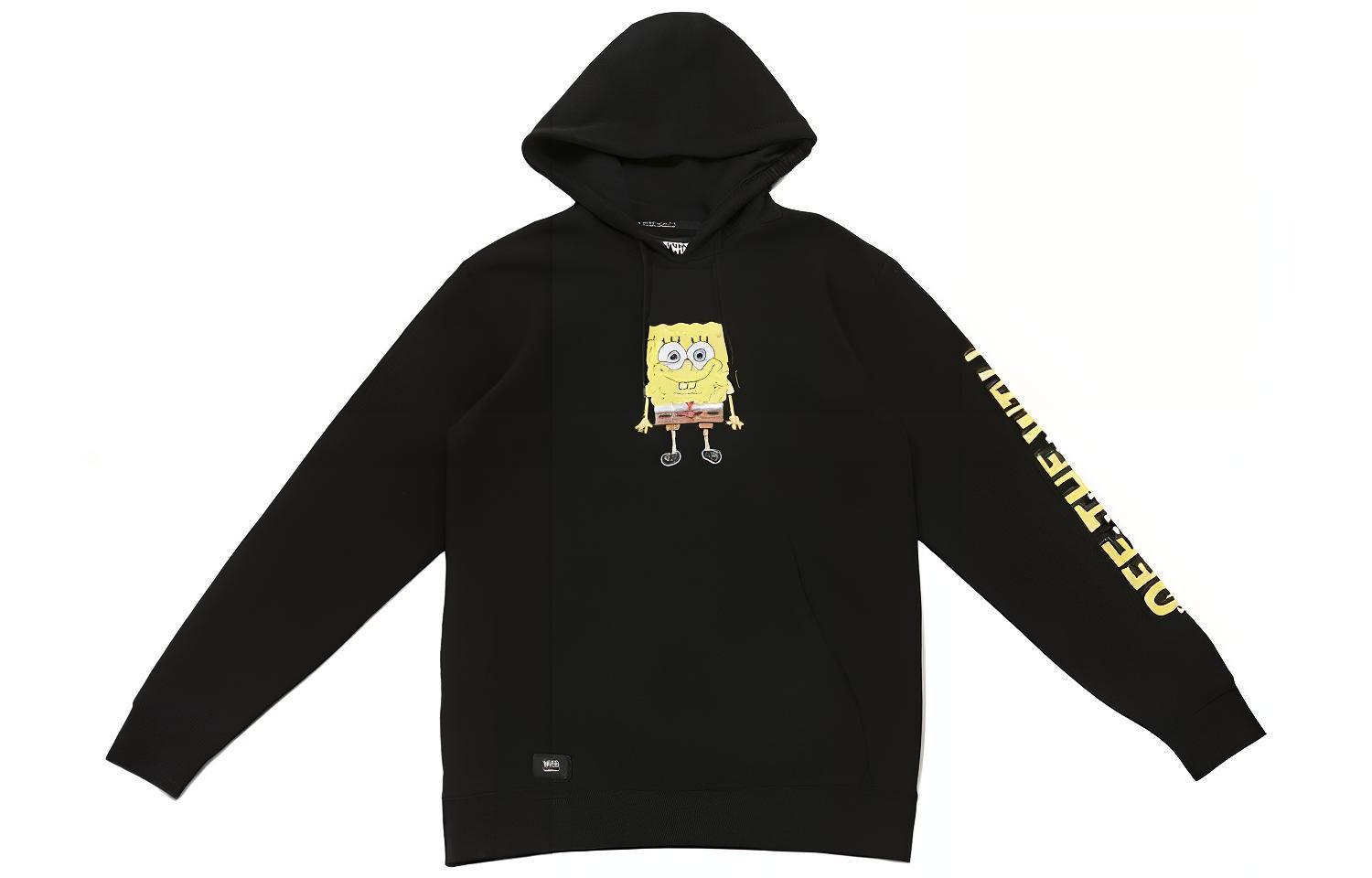 Vans Sweatshirts Men's Black Hooded Moderate Regular