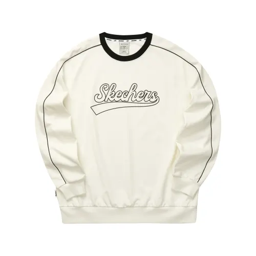 Skechers Sweatshirt Unisex Marshmallow White