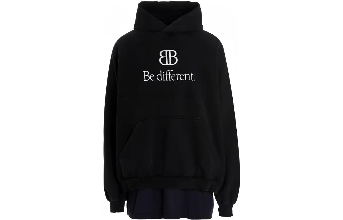 Balenciaga Sweatshirt Regular Fit Unisex Black