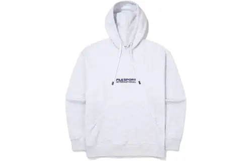 FILA Sweatshirts Unisex Gray Hooded Moderate Regular
