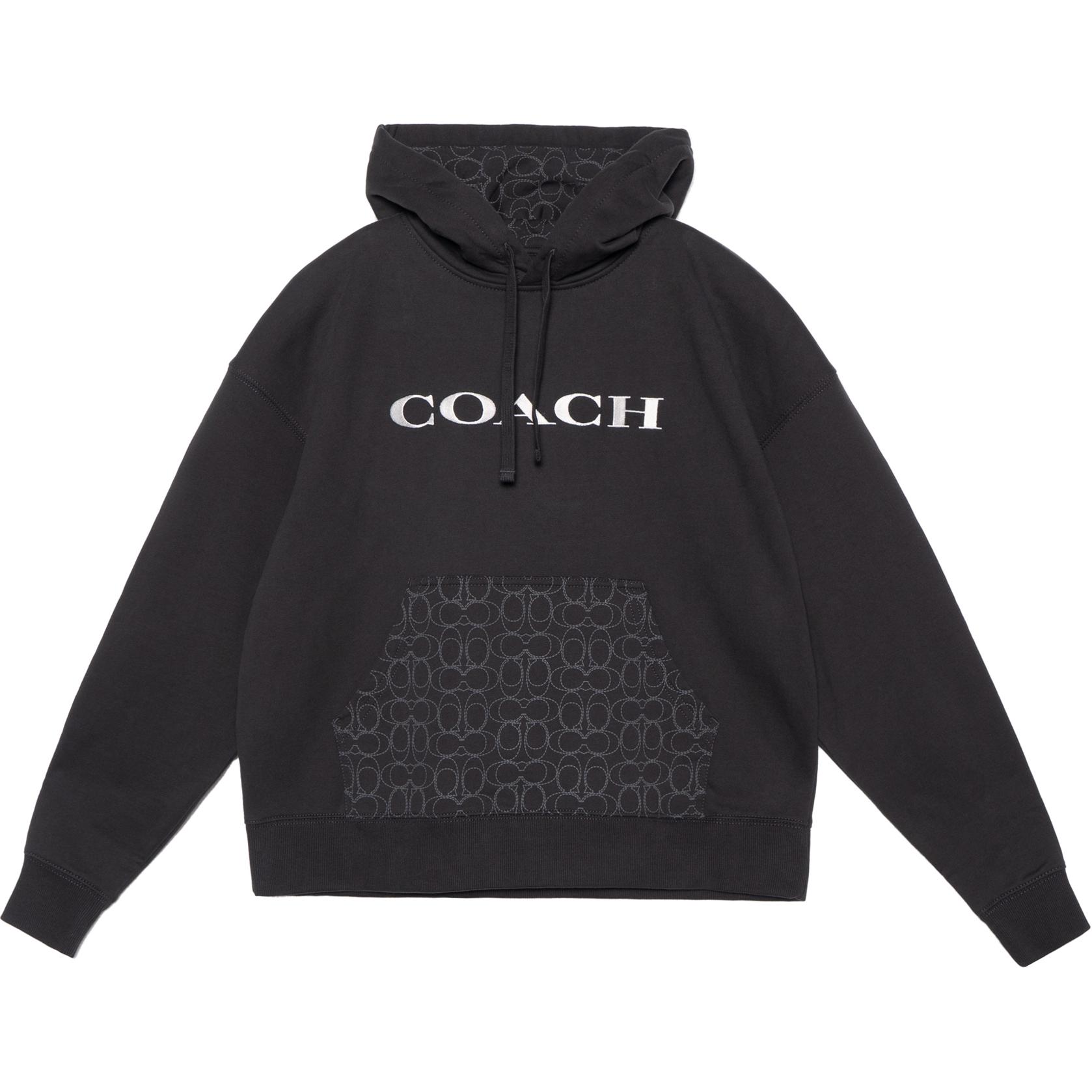 Мужское худи COACH (черное)