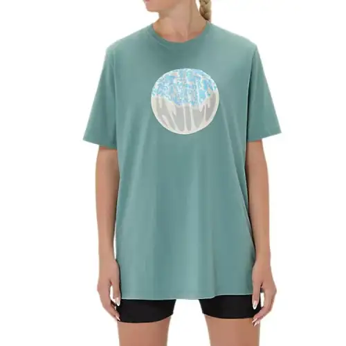 Asics SHOREBREAK T Shirt Unisex Green
