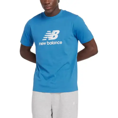 New Balance Sport Essentials T Shirt Men's Blue Agate