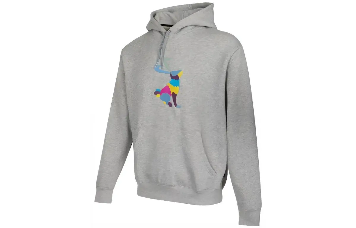 Nike Sweatshirts Men's Gray Hooded Moderate Regular