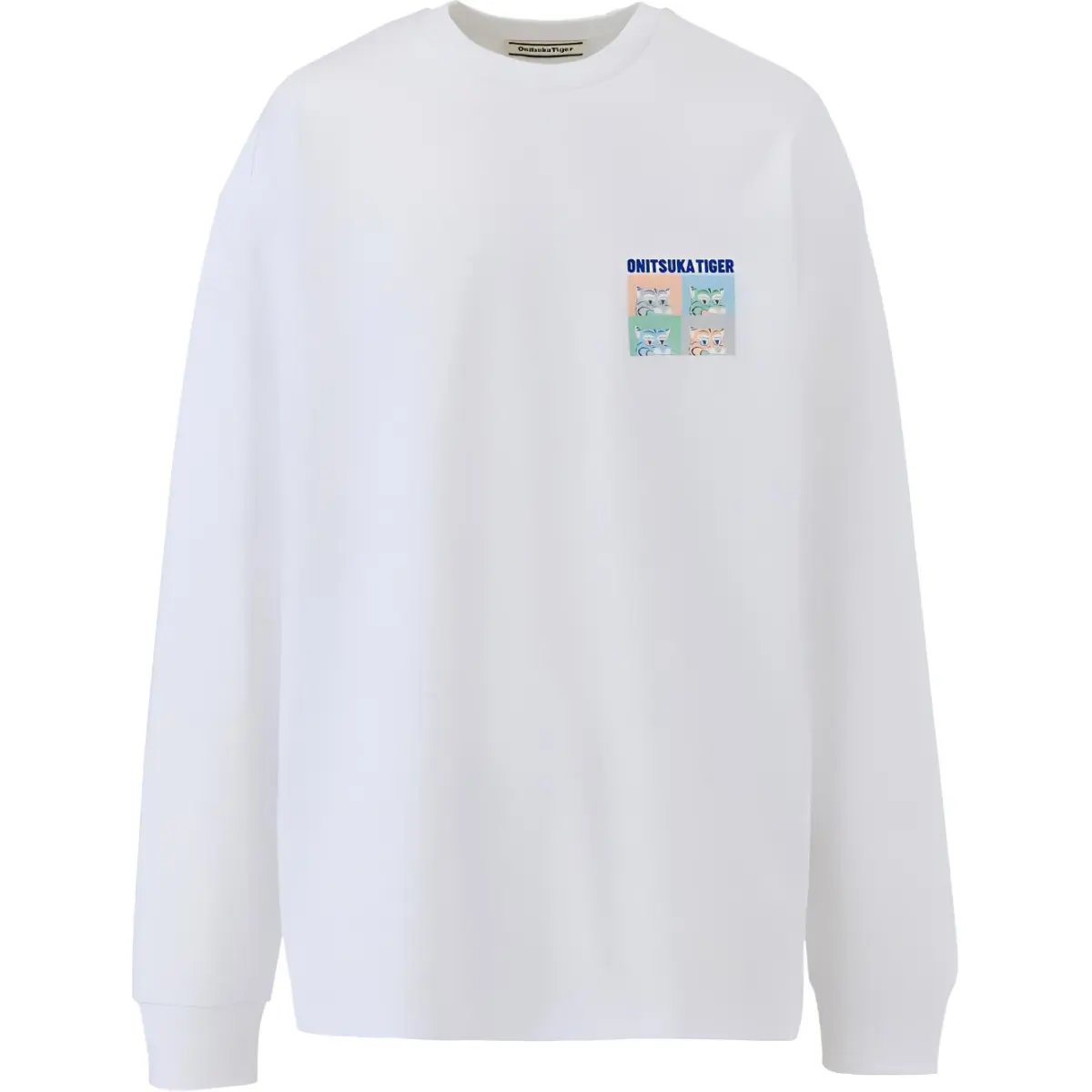 Onitsuka Tiger T Shirt Unisex Gray