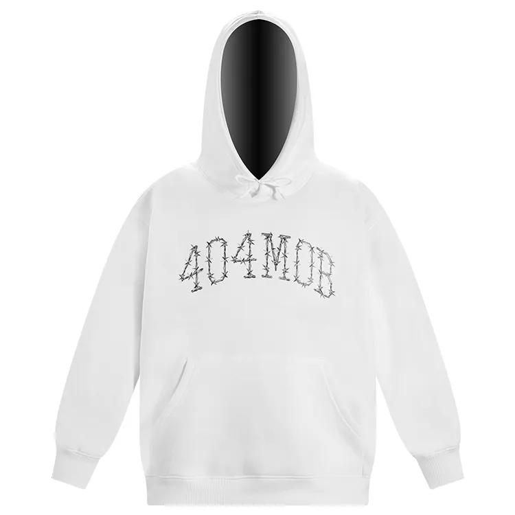 404MOB GANG Sweatshirts Unisex Hooded Thickened Regular