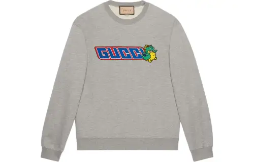 GUCCI SS24 Sweatshirt Men's Gray