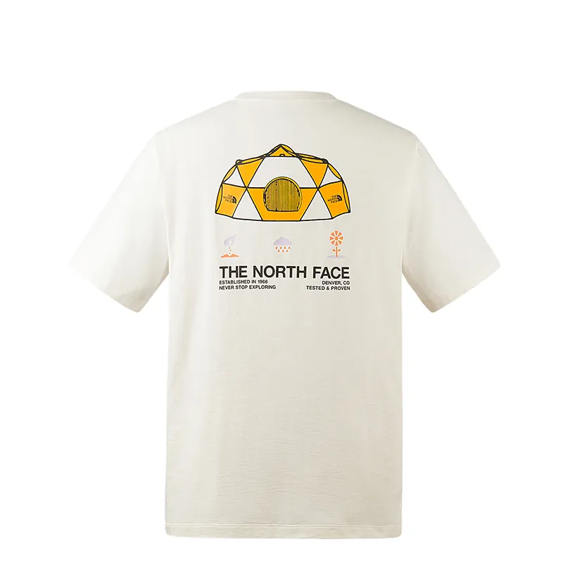 THE NORTH FACE T Shirt Unisex Dune White