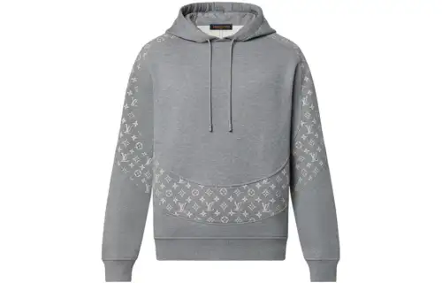 Louis Vuitton monogram panel hoodie