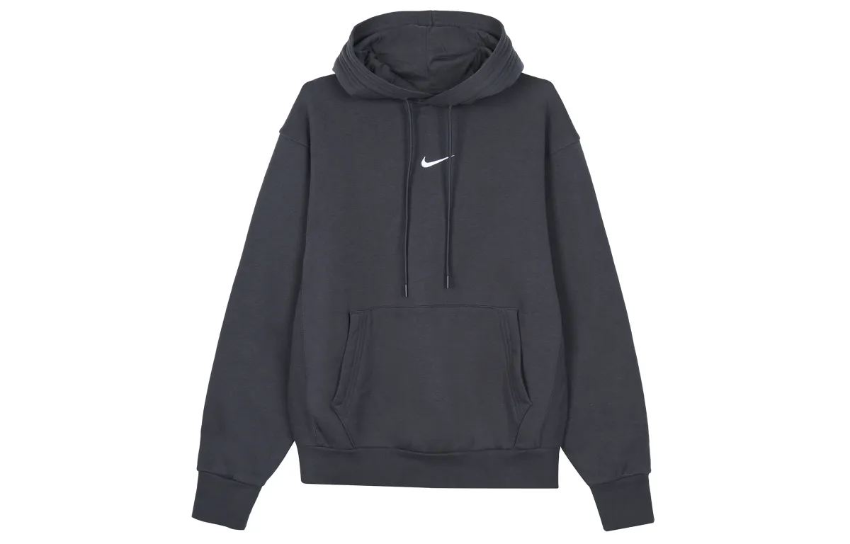 Nike Sweatshirts Men's Black Hooded Moderate Regular