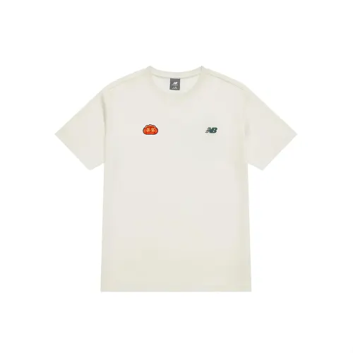 New Balance T Shirt Unisex Ivory White