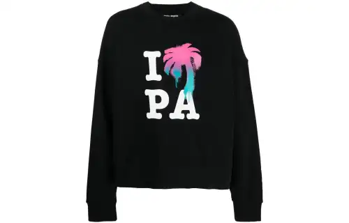 Palm Angels I Love Pa crew-neck sweatshirt