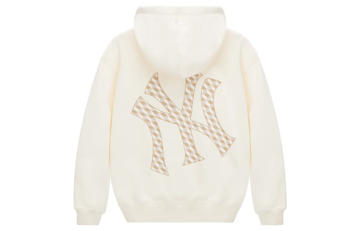 MLB Sweatshirts Unisex Ivory White Crew Neck Moderate Regular