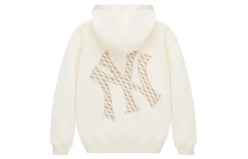 MLB Sweatshirts Unisex Ivory White Crew Neck Moderate Regular