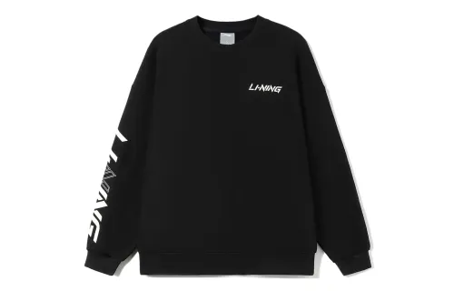 Li Ning Sports Life Collection Sweatshirt Unisex Black