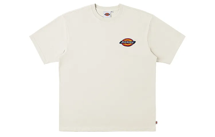 Dickies T-Shirts Unisex White Egret White Crew Neck