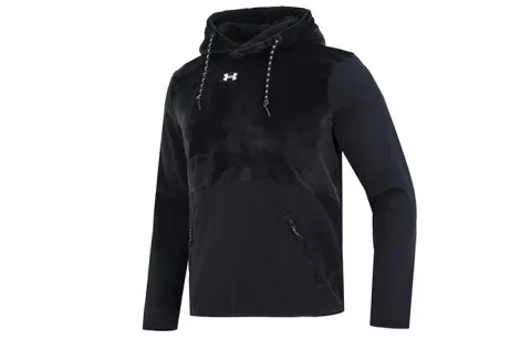Under Armour Journey Sweatshirts Men's Black Hooded Moderate
