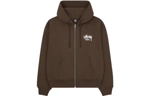 Stussy Sweatshirts Men's Hooded Moderate Cardigan