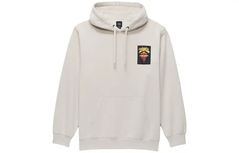 Vans Meteor Mushroom Loose Pullover Hoodie Sweatshirt Men's Oat