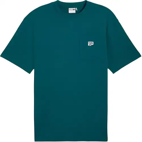 PUMA DOWNTOWNRELAXED T Shirt Unisex Cool Green