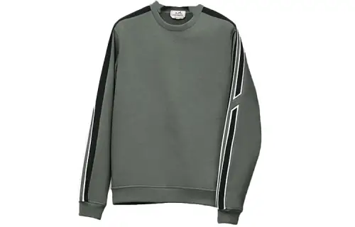 HERMES FW22 Sweatshirt Men's Green