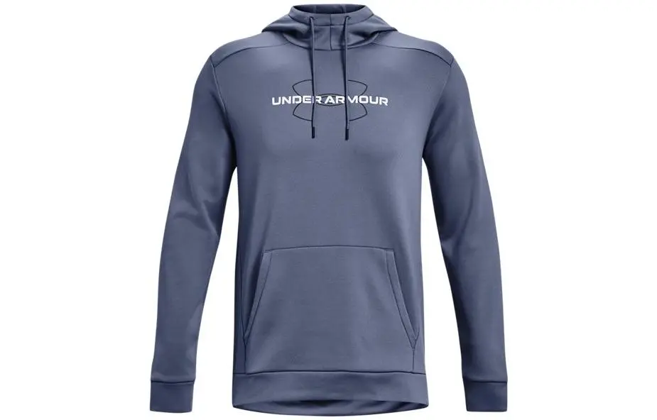 Under Armour Sweatshirts Men's Blue Hooded Moderate Regular