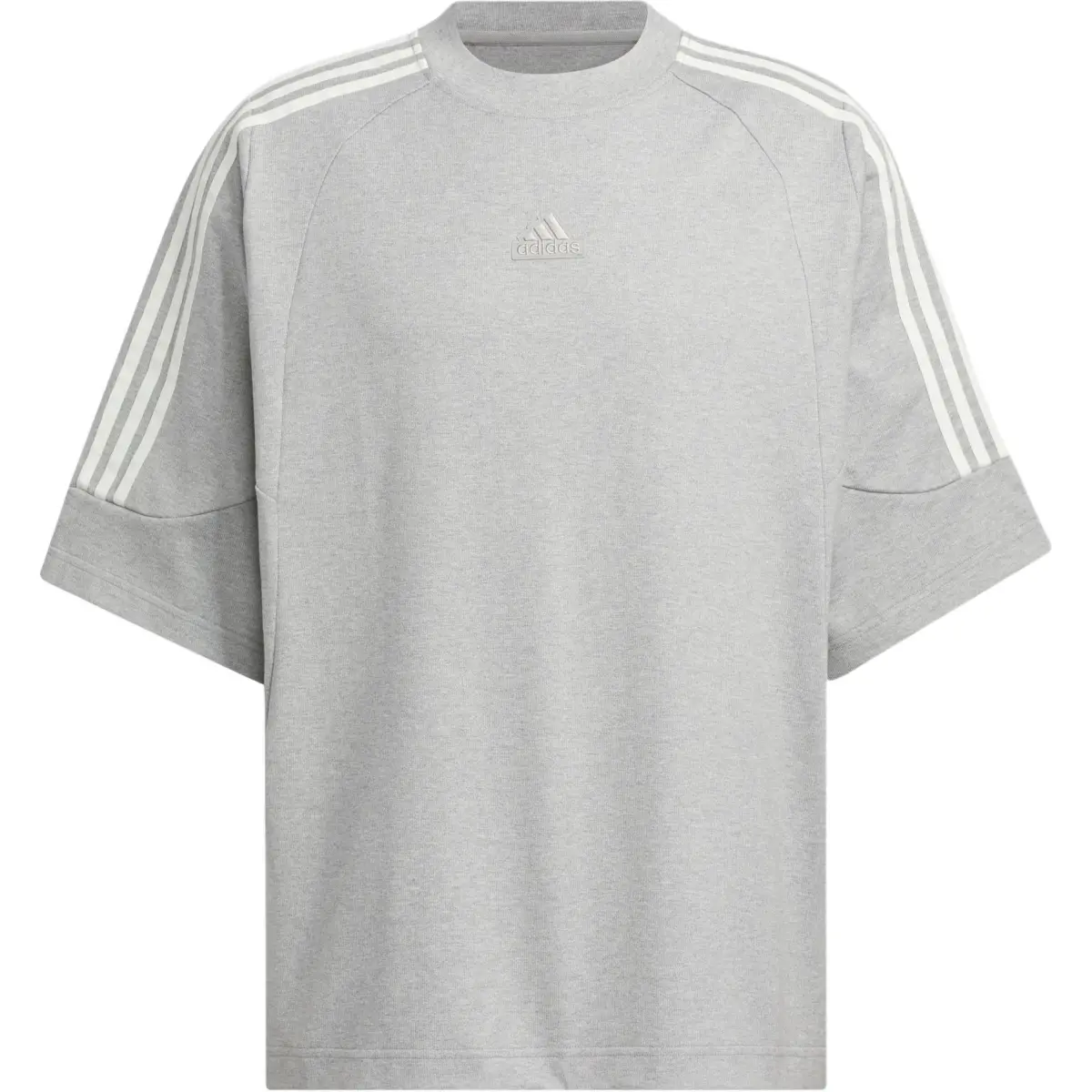 Adidas Sportlife T Shirt Unisex Medium Heather Gray