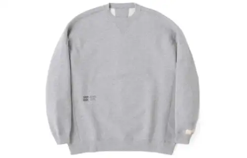 New Balance Sweatshirts Men's Gray Crew Neck Moderate Regular