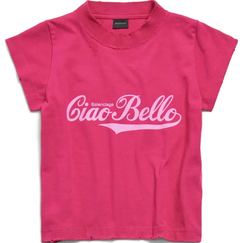 Balenciaga Ciao Bello Shrunk T Shirt
