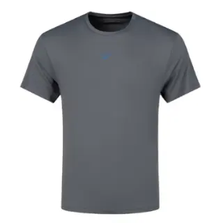 ASICS T Shirts Men's Dark Gray Crew Neck Moderate
