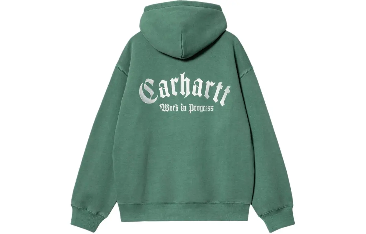 Carhartt WIP Logo Embroidered Drawstring Hoodie