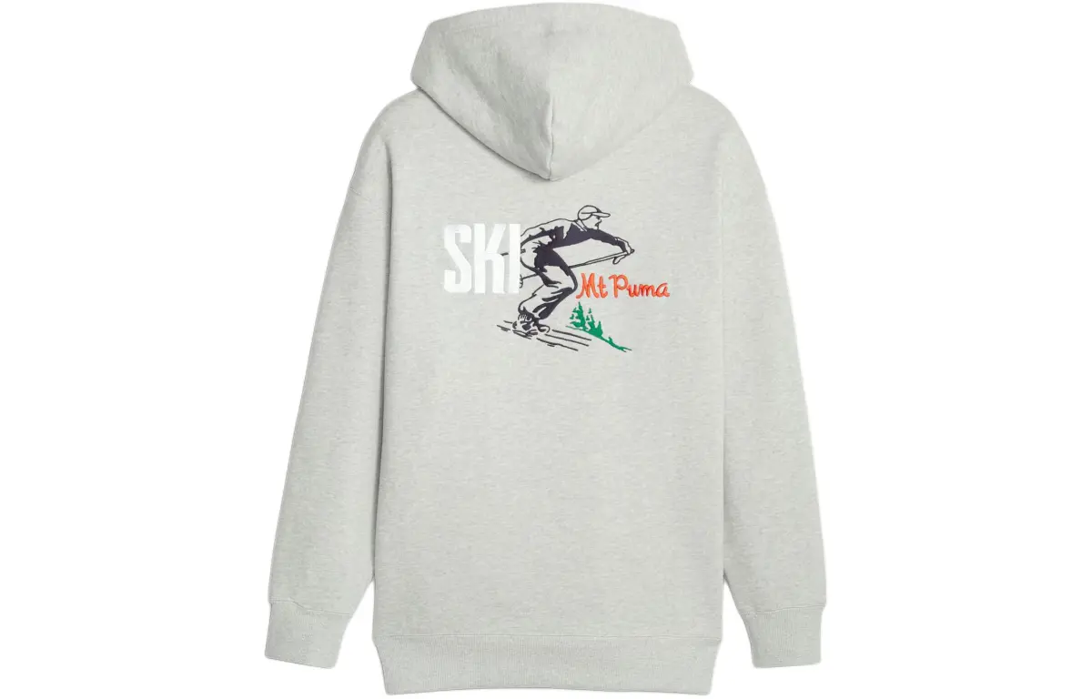 PUMA NEVERWORN Sweatshirt Men's Light Gray