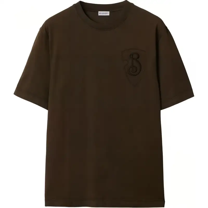 Burberry B Shield Crewneck T Shirt