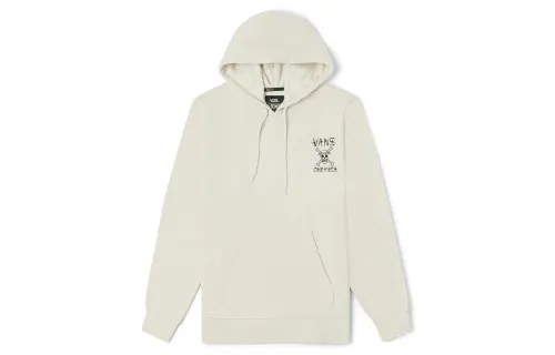 Vans X One Piece King Of Thieves Co Branded Collection Sweatshirts Unisex White Crew Neck Moderate Regular