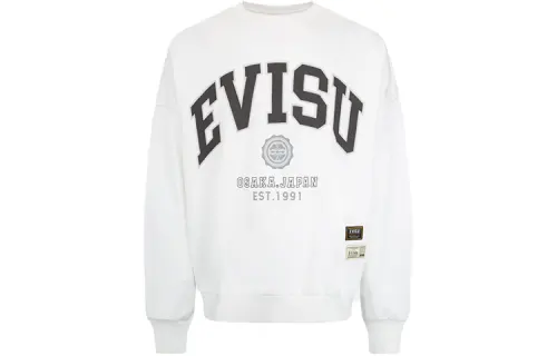 EVISU Sweatshirts Unisex Crew Neck Moderate Other