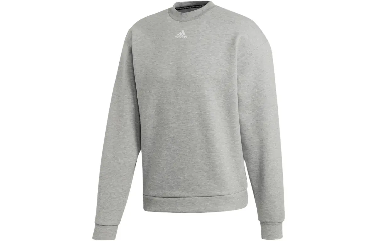 Adidas Sweatshirt Men's Medium Heather Gray