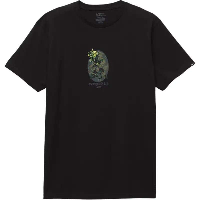 Vans Sign Visions T Shirt Unisex Black
