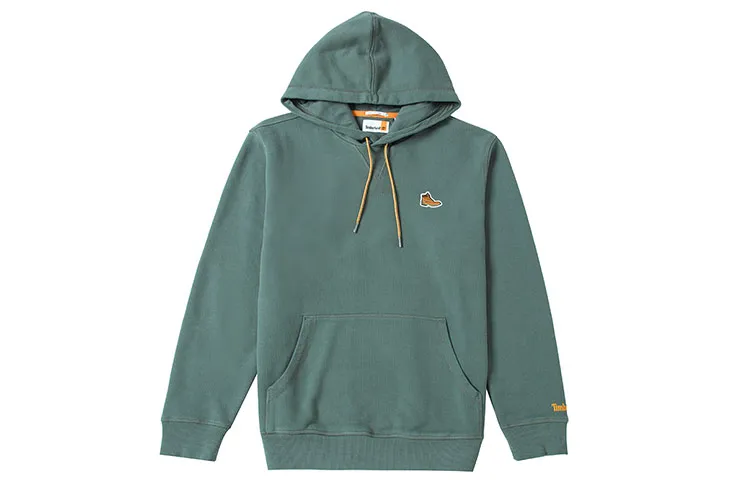 Timberland Sweatshirts Men's Green Hooded Moderate Other