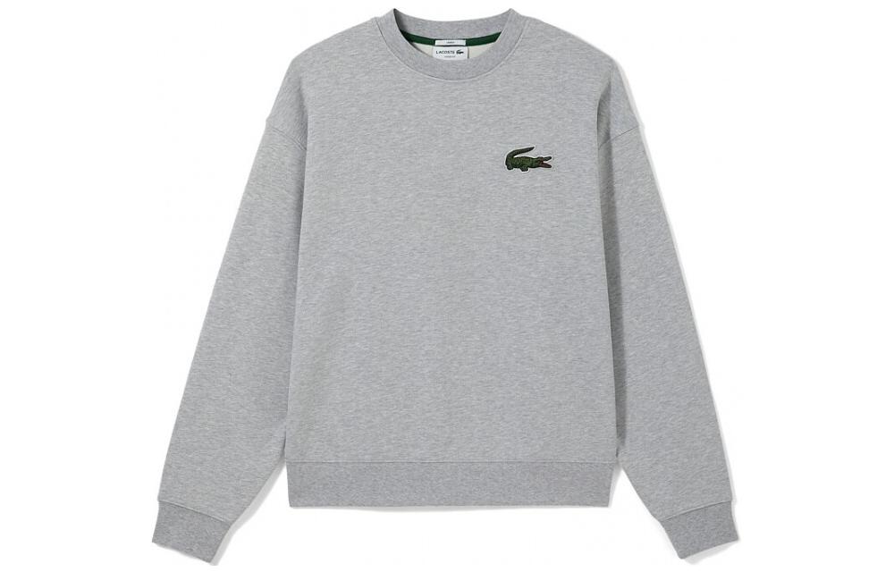 Худи LACOSTE FW22 Logo Sweatshirt (серое)
