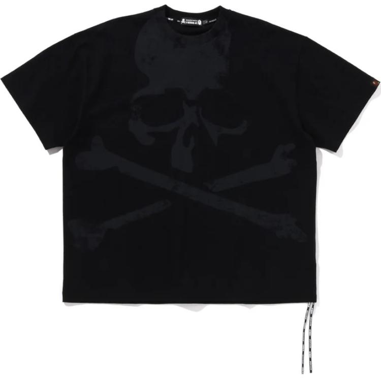 Bape X Mastermind Skull Over Print Relaxed Fit Tee
