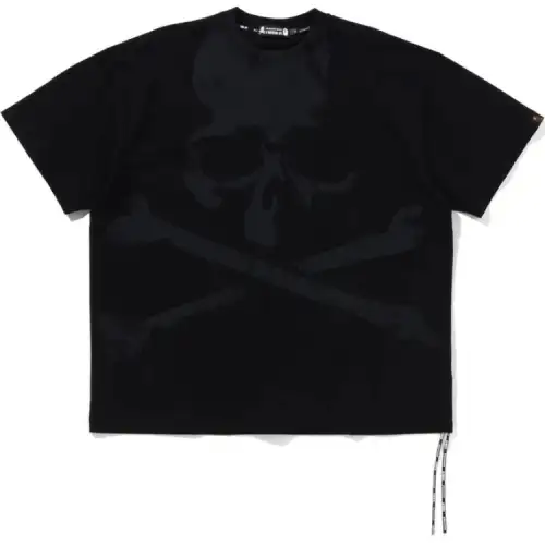 Bape X Mastermind Skull Over Print Relaxed Fit Tee