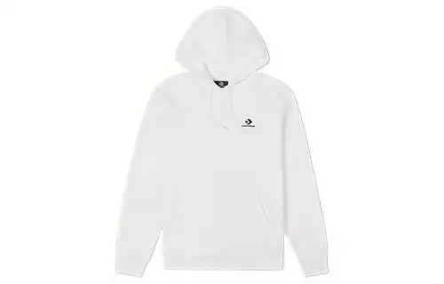 Converse Embroidered Star Chevron Sweatshirt Men's White